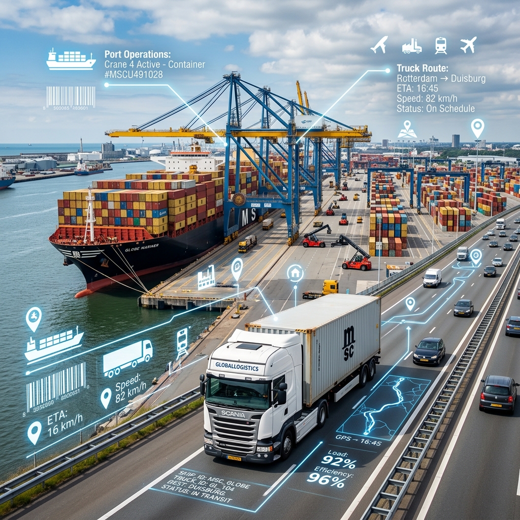 Transforming Logistics into Intelligent Supply Chain Operations