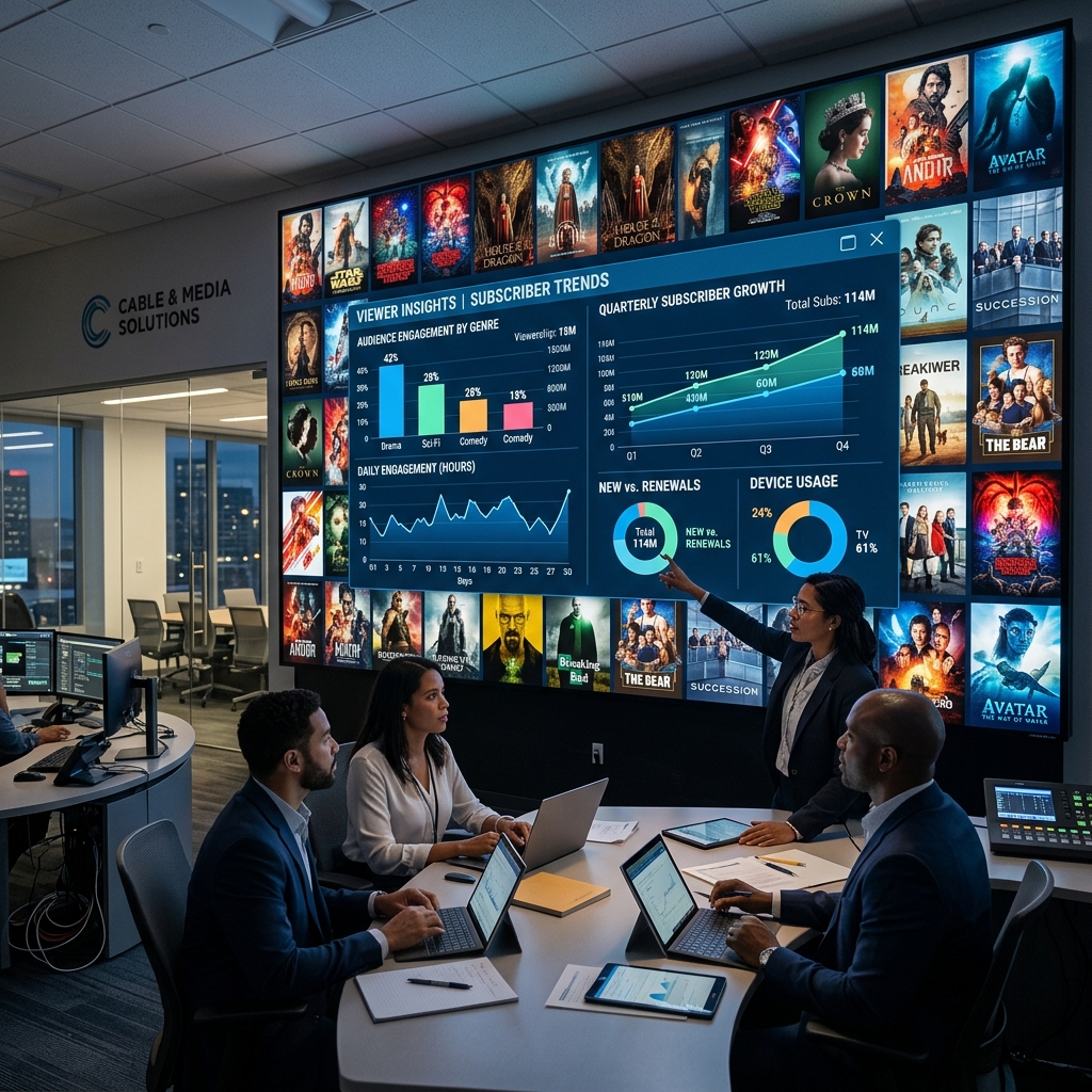 Turning Data into Actionable Insights in Cable & Media
